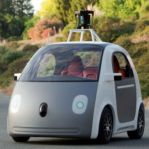 Google, Google X, самоуправляемый автомобиль, Google выпустил электромобиль-робот без рулевого колеса